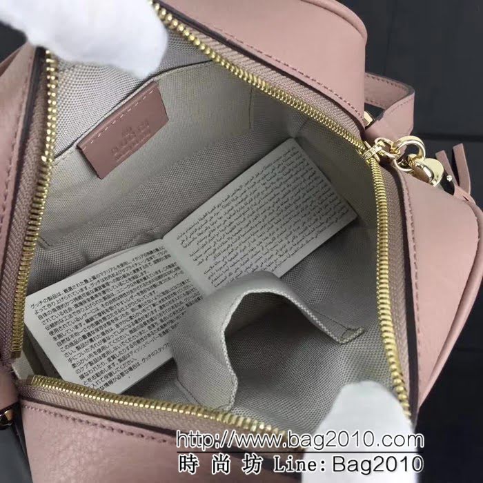 GUCCI古馳頂級原單 專櫃品質 實物實拍 裸粉308364 單肩斜挎包 HY1003